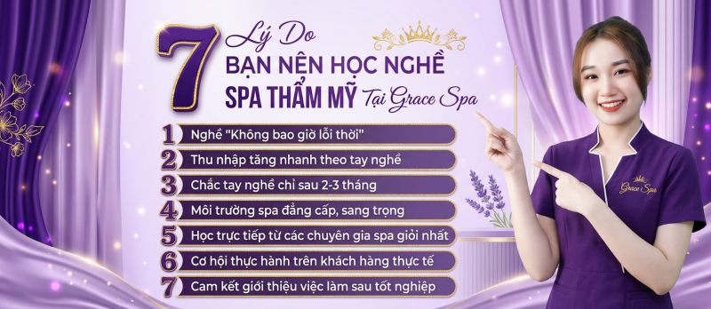 Lý do bạn nên chọn học nghề spa