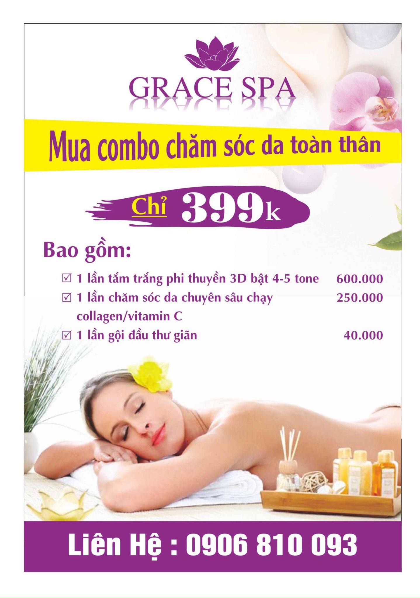 Spa tắm trắng an toàn hiệu quả bình dương